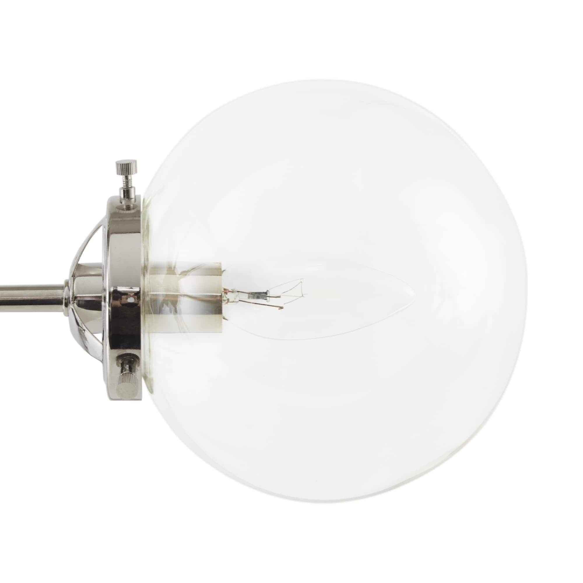 Lampadario INK+IVY Paige a 12 luci con lampadine a globo oversize