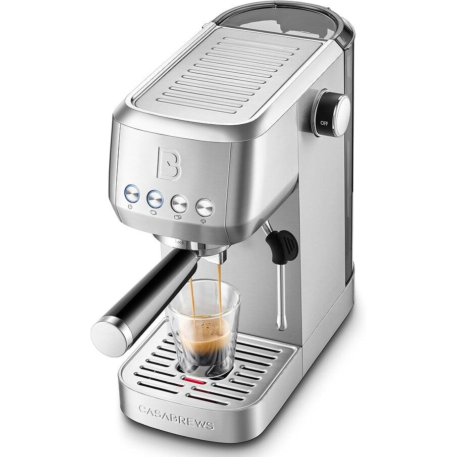 Casabrews 3700E Macchina per caffè espresso professionale da 20 bar con montalatte - N/D