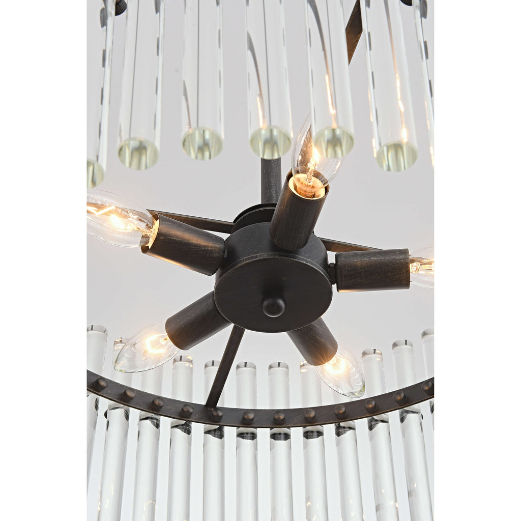 Lampadario in cristallo a 5 luci Casandra