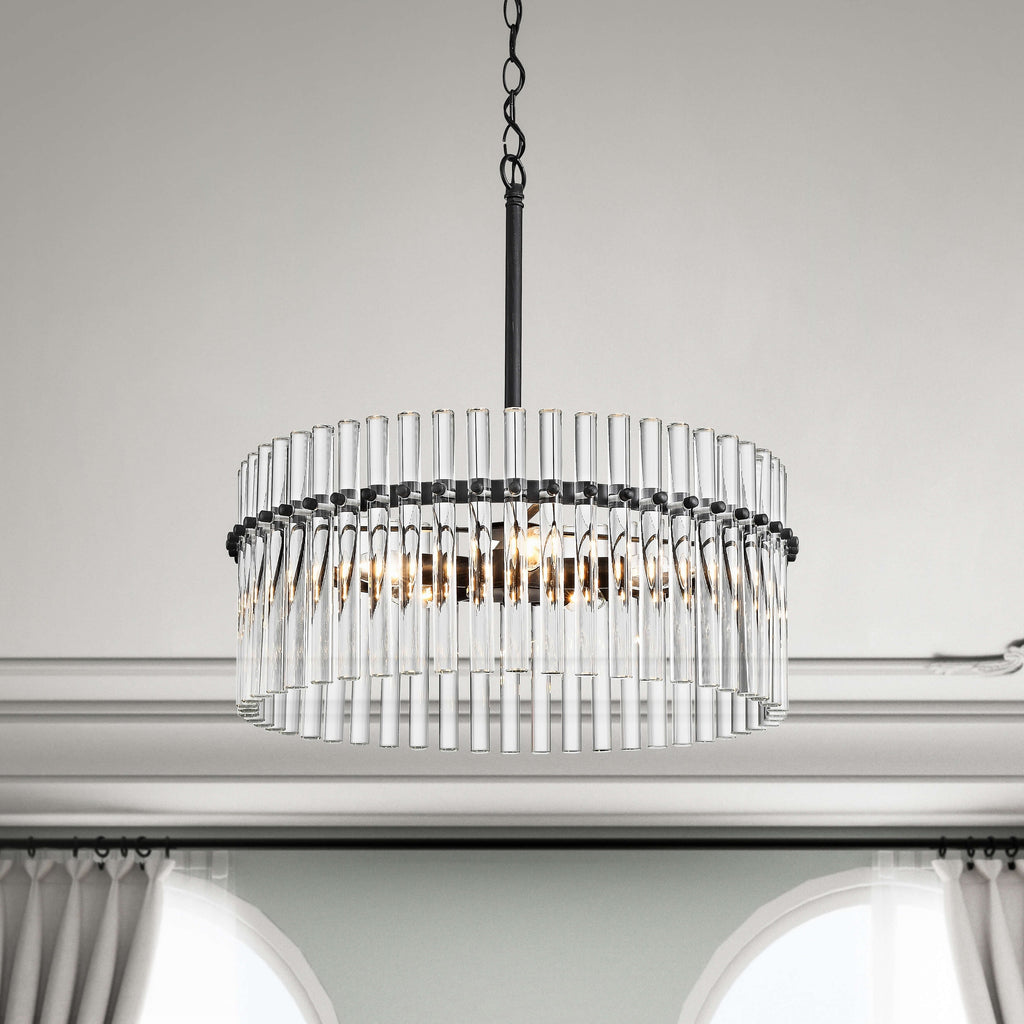 Lampadario in cristallo a 5 luci Casandra