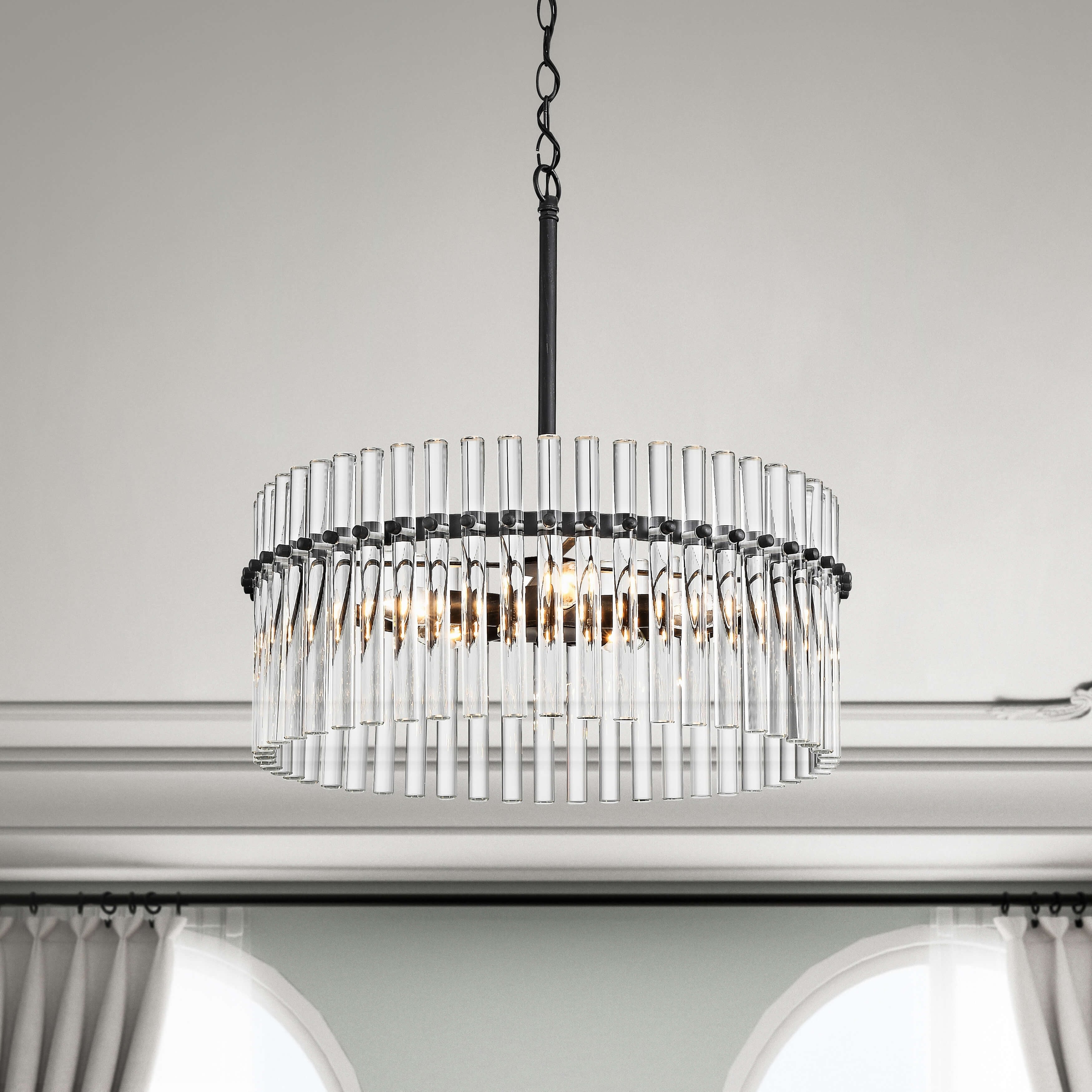 Lampadario in cristallo a 5 luci Casandra