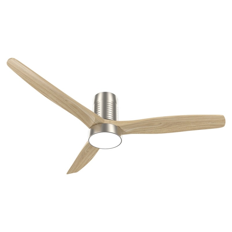Ventilatore da soffitto a filo in stile fattoria da 52 pollici con luce e telecomando, motore CC reversibile