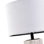 Set di lampade da tavolo USB in ceramica