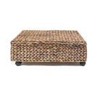 Contenitore portaoggetti sottoletto in giacinto/legno happimess con ruote e maniglie