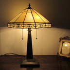 Lampada da tavolo a 2 luci in stile Tiffany Mission Design
