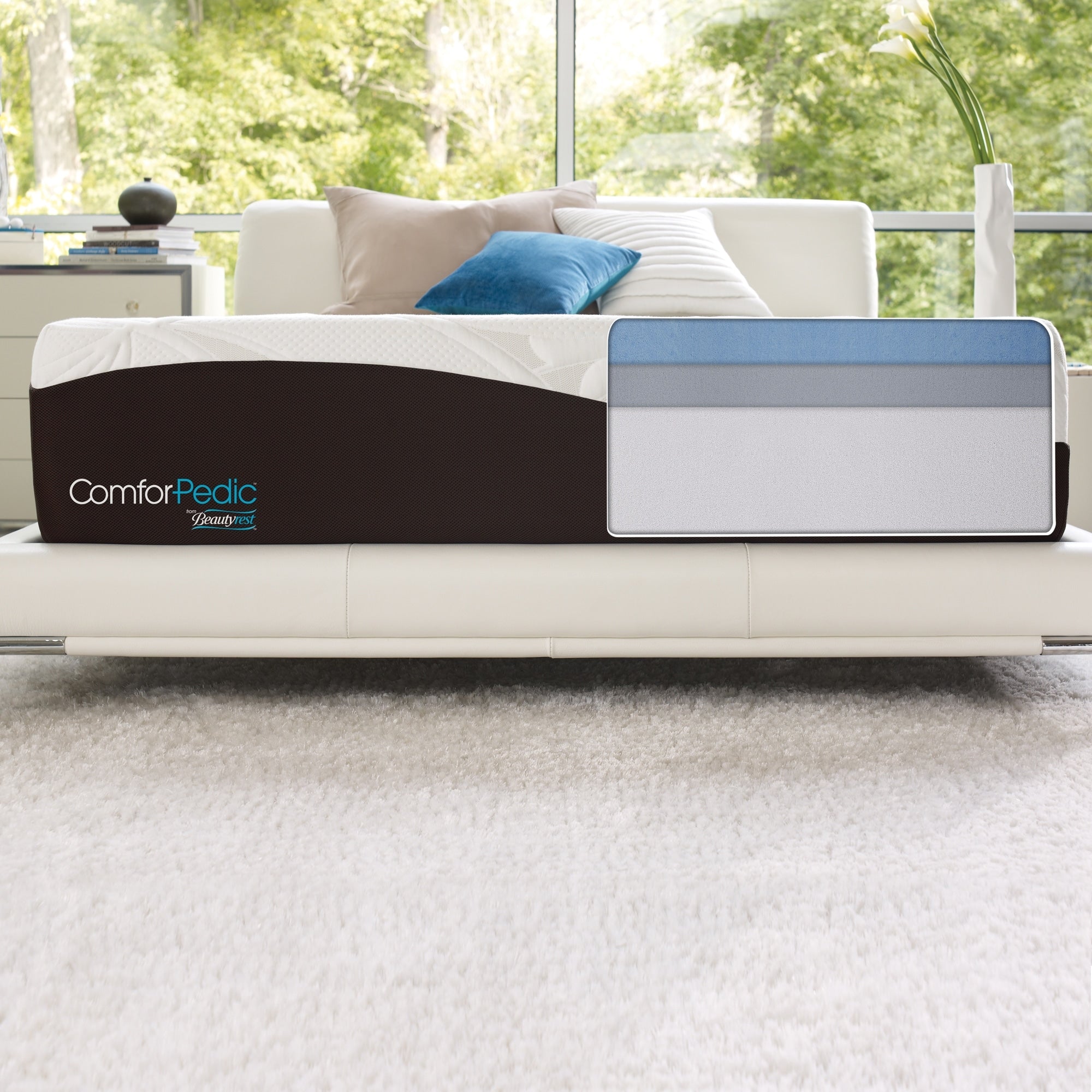 ComforPedic di Beautyrest Scegli il tuo materasso in memory foam gel da 12 pollici Comfort