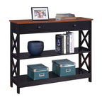 Convenience Concepts Oxford Tavolo consolle con 1 cassetto e ripiani