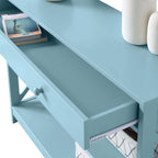 Convenience Concepts Oxford Tavolo consolle con 1 cassetto e ripiani