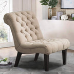 Divano chaise longue imbottito, poltrona decorativa per camera da letto, soggiorno