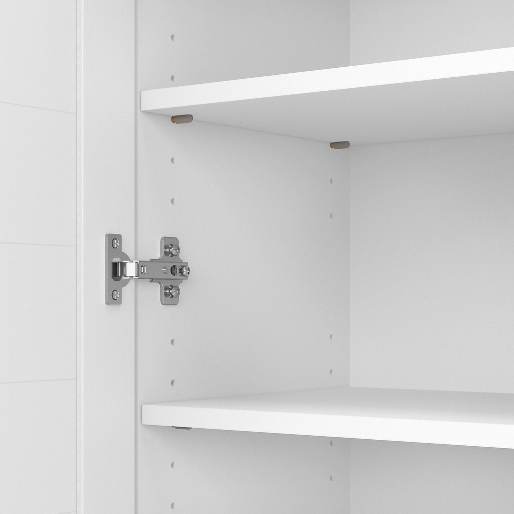 Mobiletto portaoggetti Fairview con ante e ripiani di Bush Furniture - 31,73 L x 12,76 P x 30,71 A