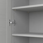 Mobiletto portaoggetti Fairview con ante e ripiani di Bush Furniture - 31,73 L x 12,76 P x 30,71 A