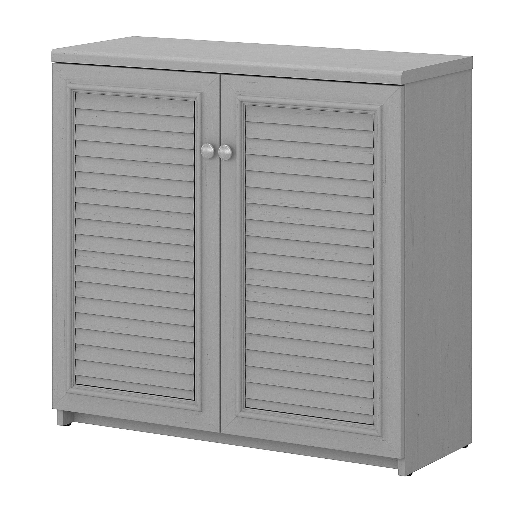 Mobiletto portaoggetti Fairview con ante e ripiani di Bush Furniture - 31,73 L x 12,76 P x 30,71 A