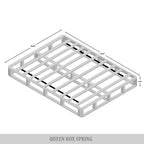 Fondazione per box spring in legno massello CraftPorch da 8 pollici con doghe in legno
