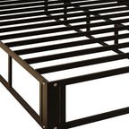 CraftPorch - Letto a molle in metallo rivestito in lino