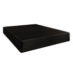 CraftPorch - Letto a molle in metallo rivestito in lino