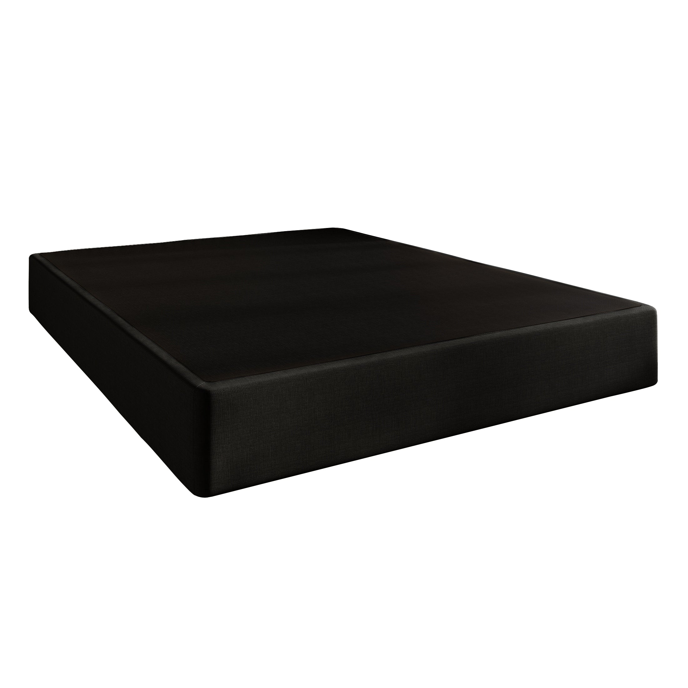 CraftPorch - Letto a molle in metallo rivestito in lino