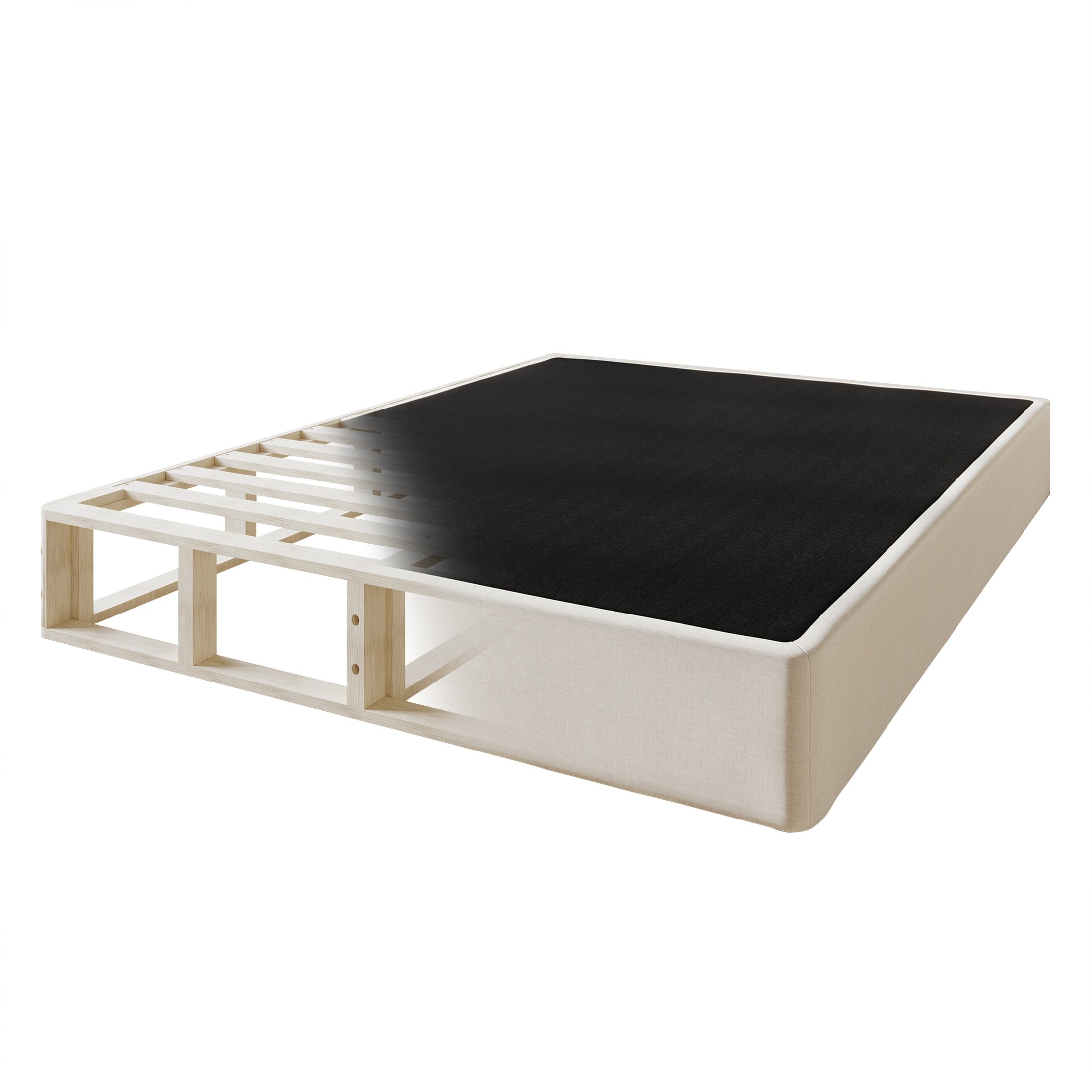 Fondazione per box spring in legno massello CraftPorch da 8 pollici con doghe in legno