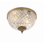 Crystorama 2 luci in cristallo da incasso - 10W x 8H x 10D