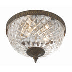 Crystorama 2 luci in cristallo da incasso - 10W x 8H x 10D
