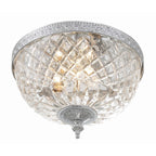 Crystorama 2 luci in cristallo da incasso - 10W x 8H x 10D