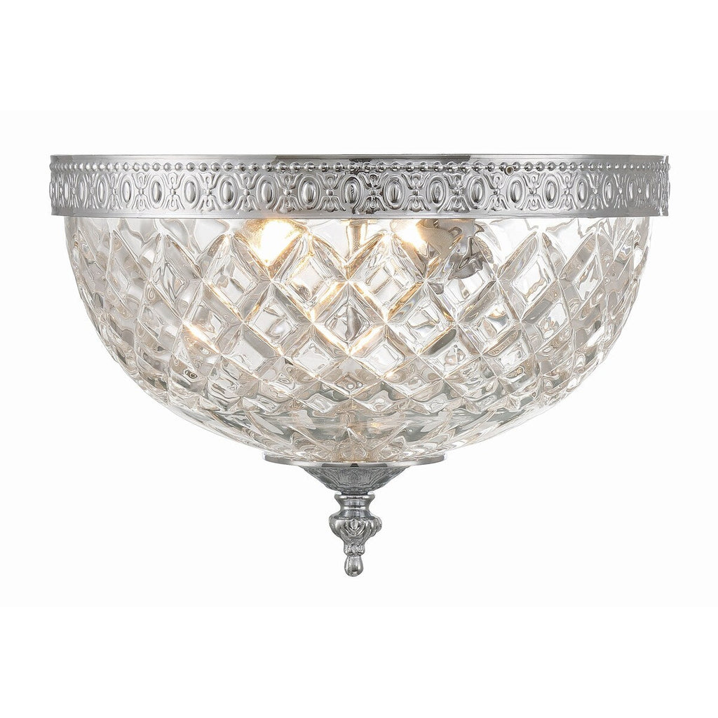 Crystorama 2 luci in cristallo da incasso - 10W x 8H x 10D