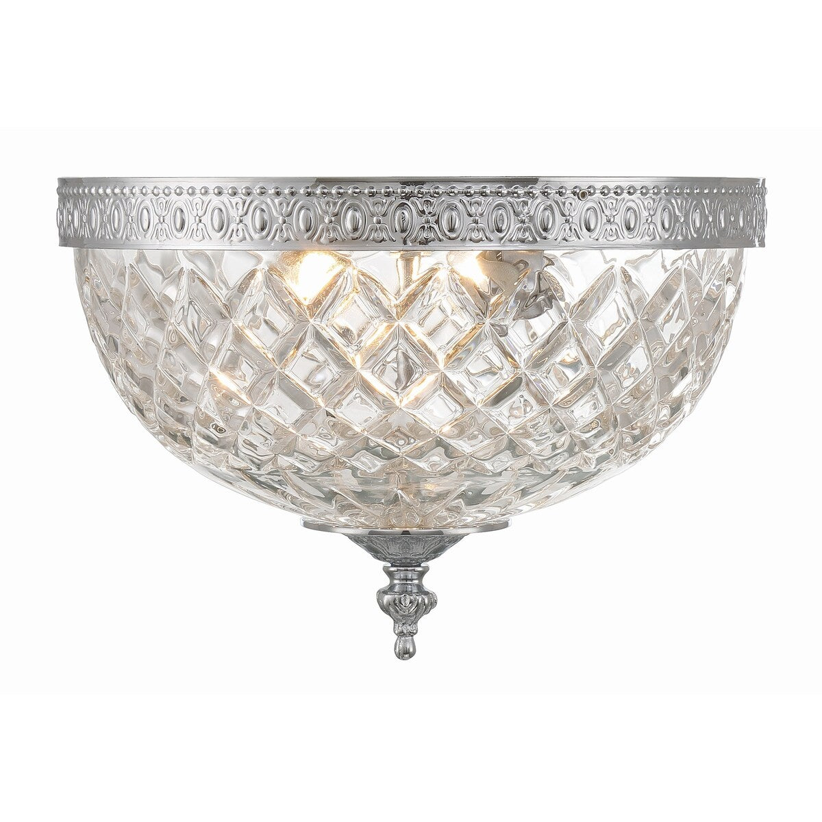 Crystorama 2 luci in cristallo da incasso - 10W x 8H x 10D