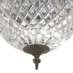 Crystorama 2 luci in cristallo da incasso - 10W x 8H x 10D