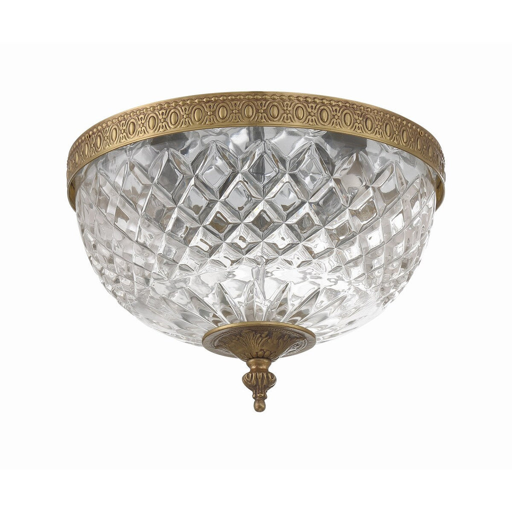 Crystorama 2 luci in cristallo da incasso - 10W x 8H x 10D