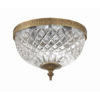 Crystorama 2 luci in cristallo da incasso - 10W x 8H x 10D