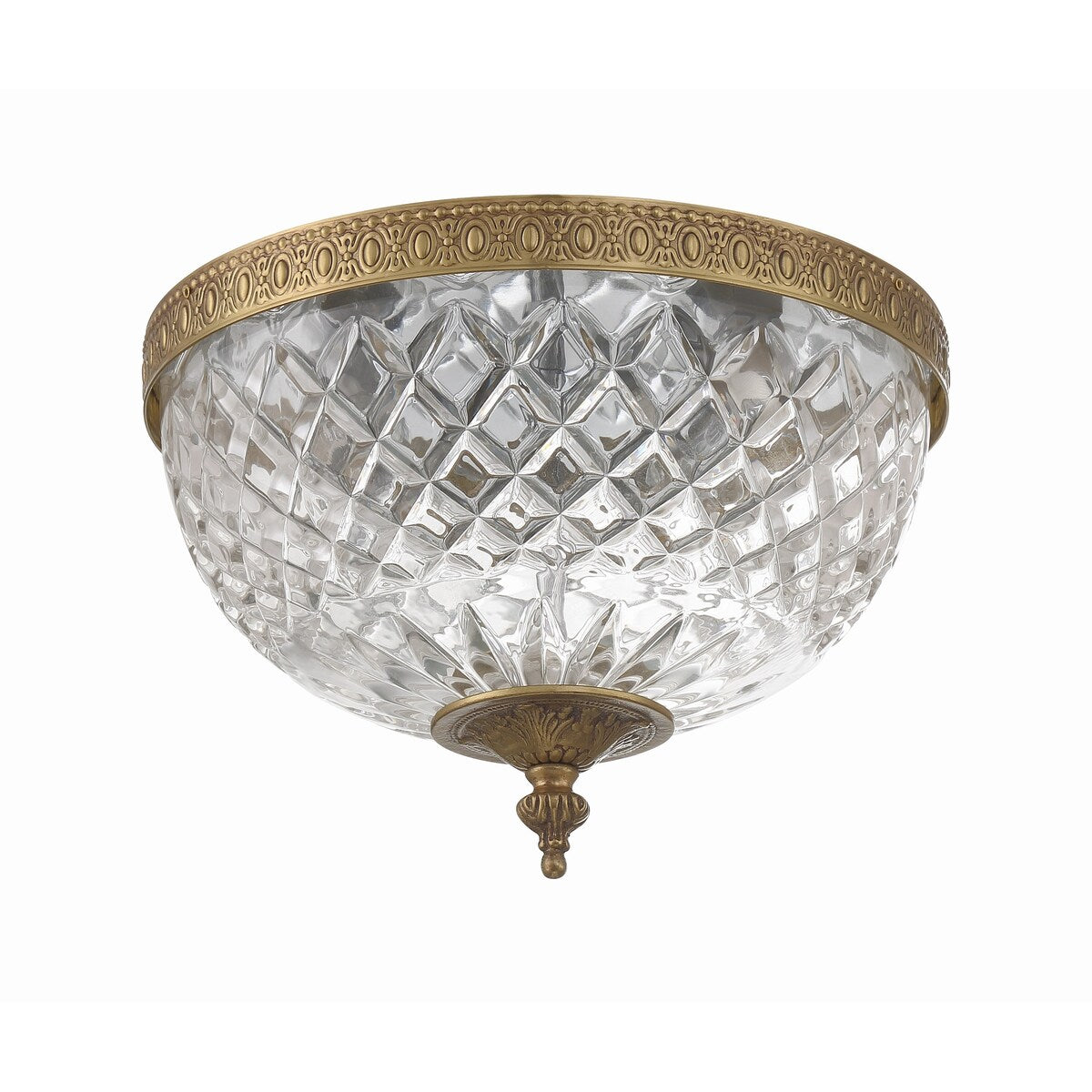 Crystorama 2 luci in cristallo da incasso - 10W x 8H x 10D