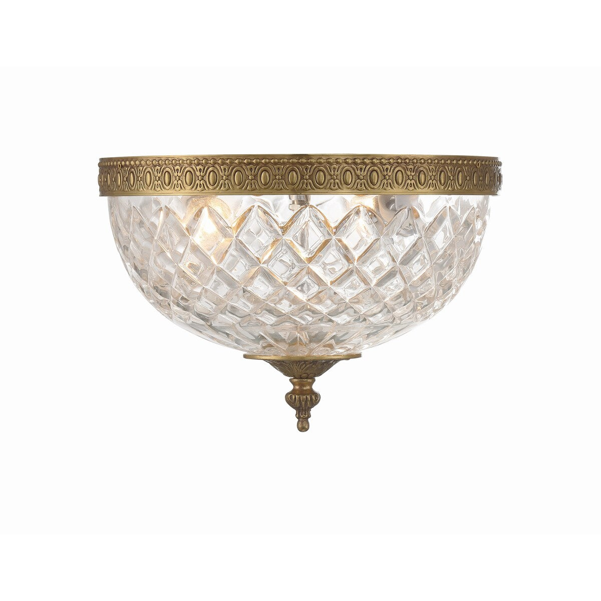 Crystorama 2 luci in cristallo da incasso - 10W x 8H x 10D
