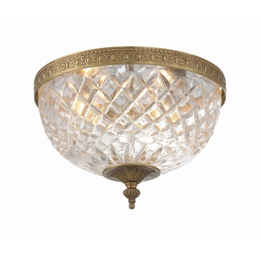 Crystorama 2 luci in cristallo da incasso - 10W x 8H x 10D