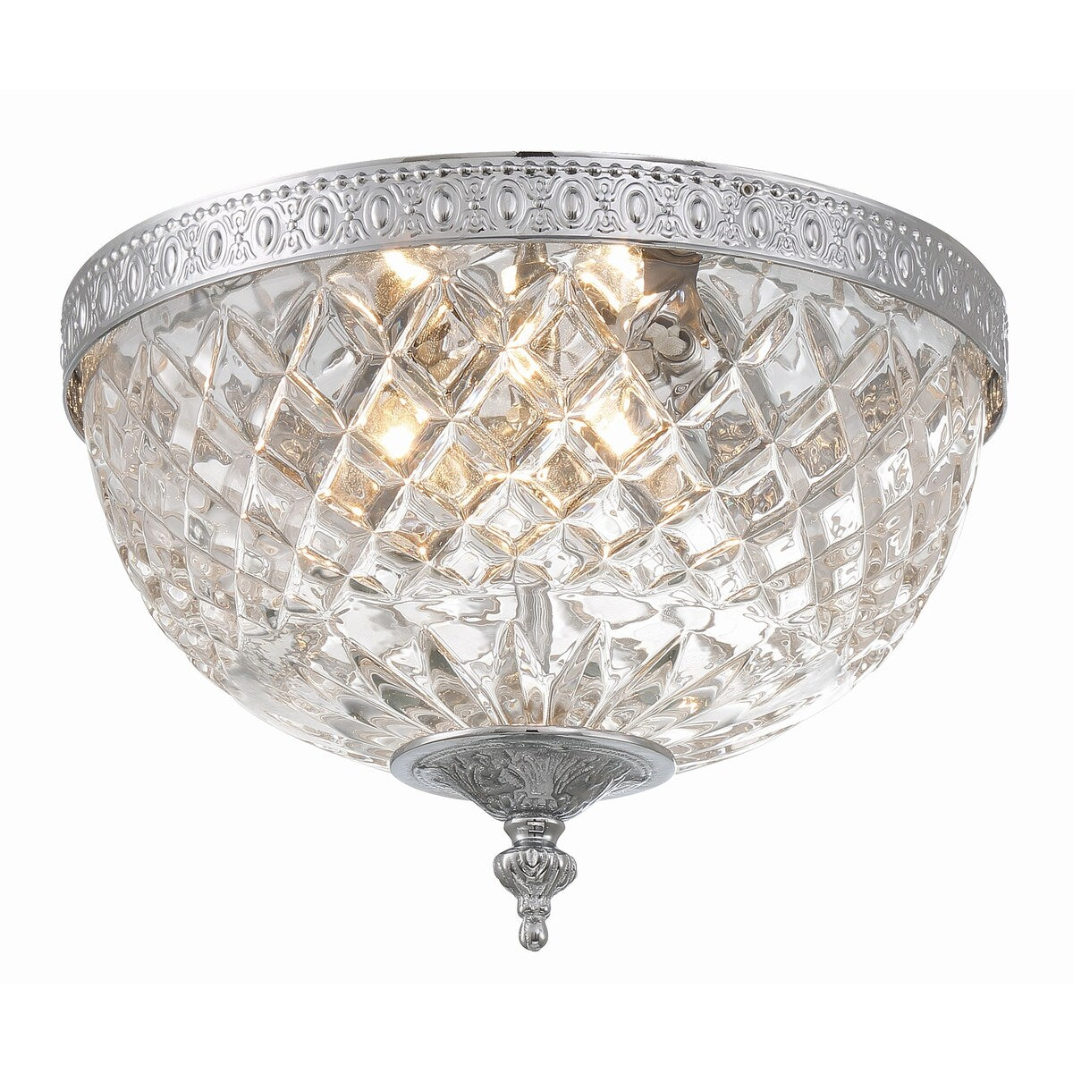 Crystorama 2 luci in cristallo da incasso - 10W x 8H x 10D