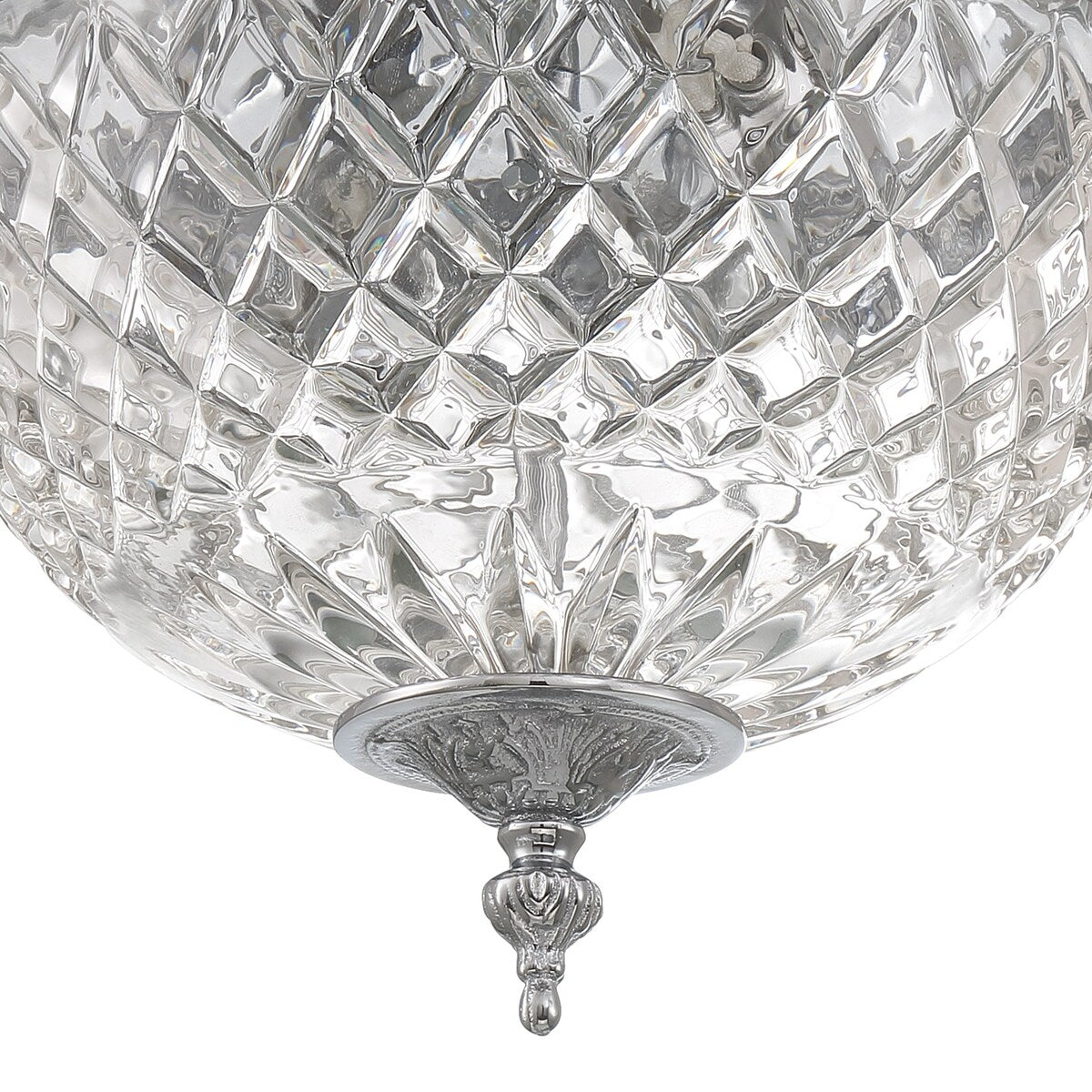 Crystorama 2 luci in cristallo da incasso - 10W x 8H x 10D