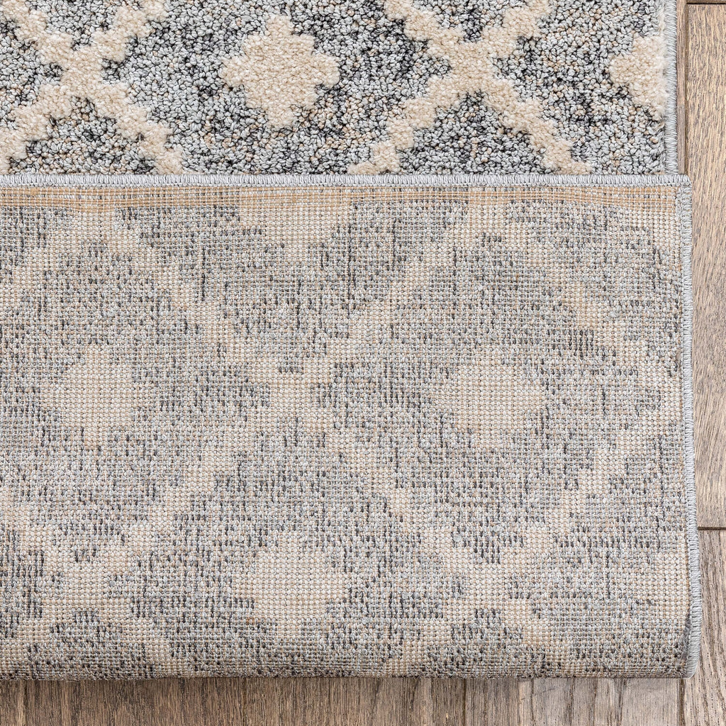 Tappeto moderno per corridoio e scale, modello Runner Harlow Trellis, su misura