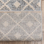 Tappeto moderno per corridoio e scale, modello Runner Harlow Trellis, su misura