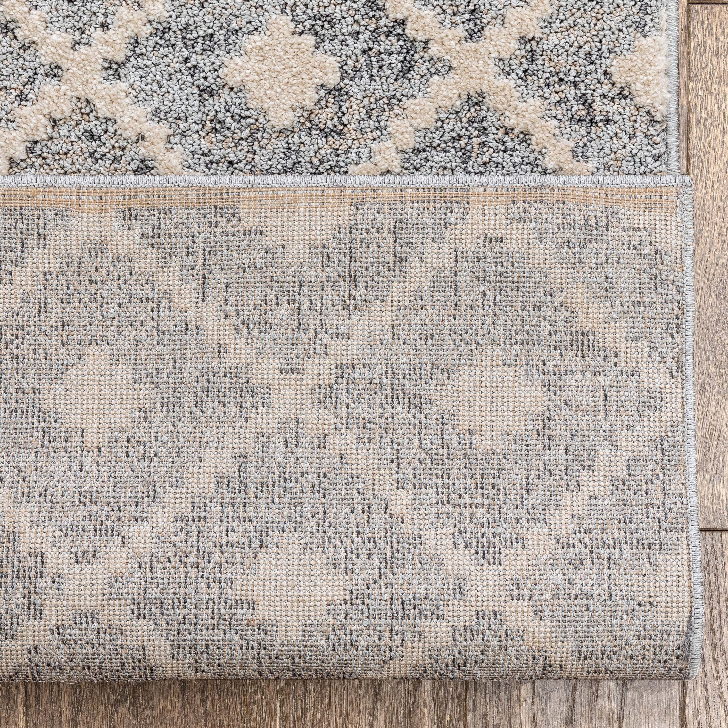 Tappeto moderno per corridoio e scale, modello Runner Harlow Trellis, su misura