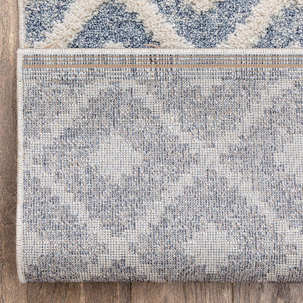 Tappeto moderno per corridoio e scale, modello Runner Harlow Trellis, su misura