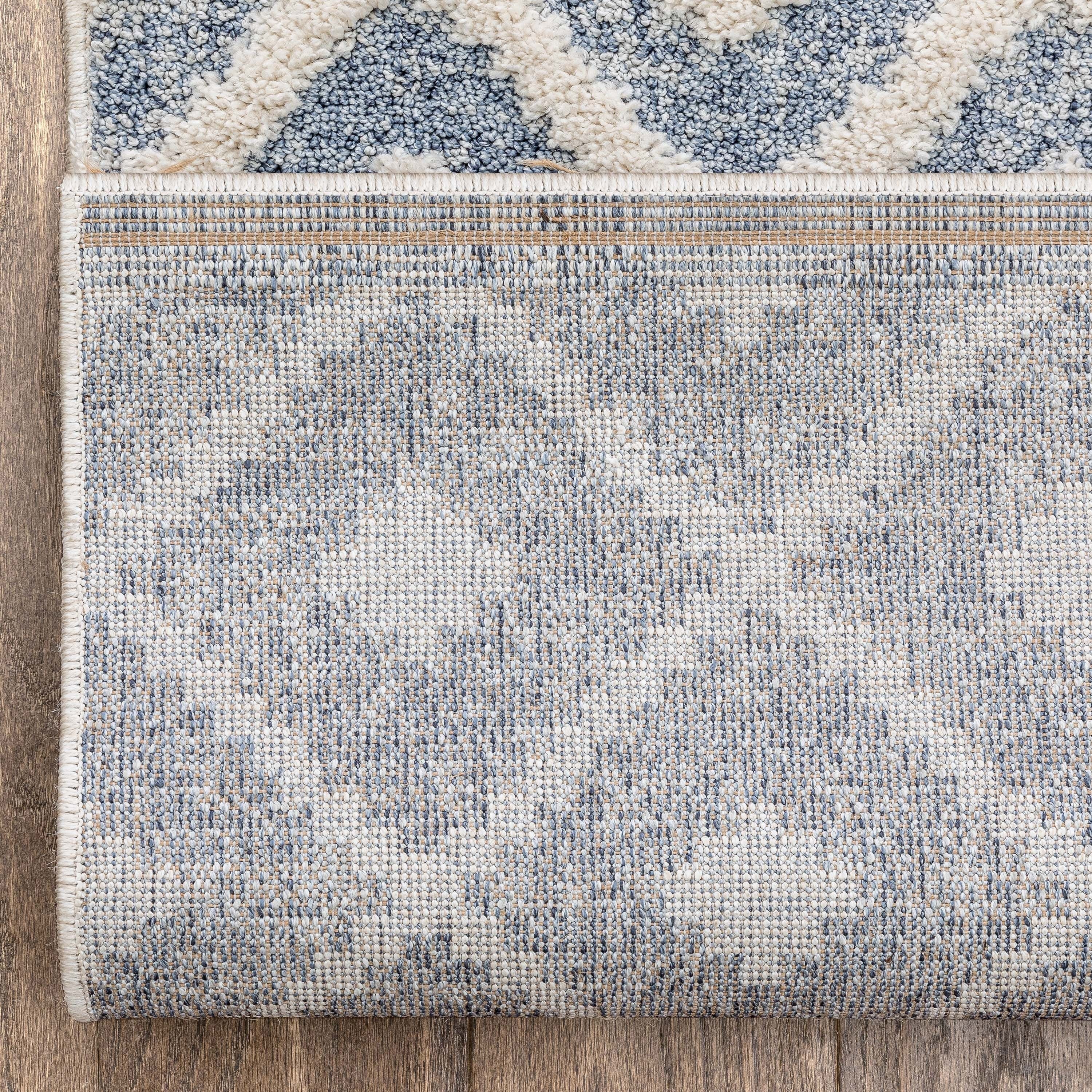 Tappeto moderno per corridoio e scale, modello Runner Harlow Trellis, su misura