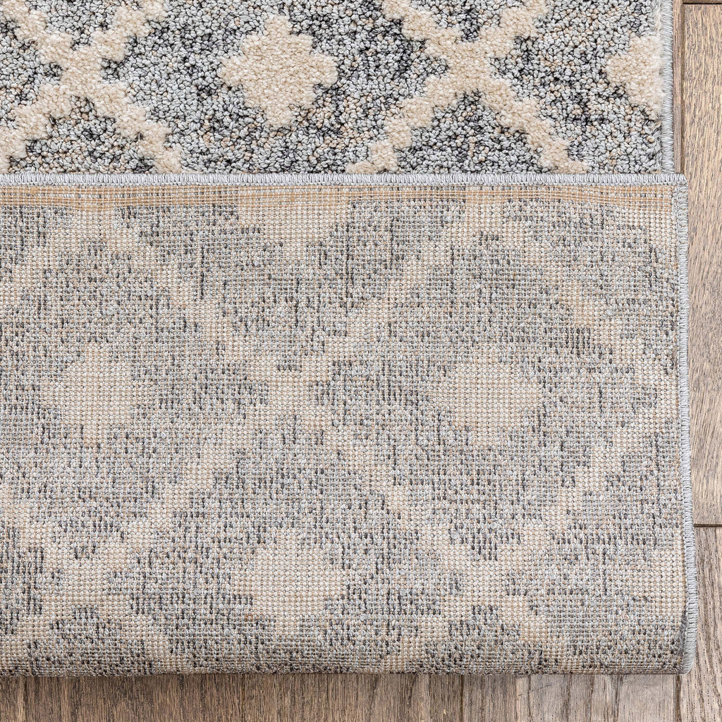 Tappeto moderno per corridoio e scale, modello Runner Harlow Trellis, su misura