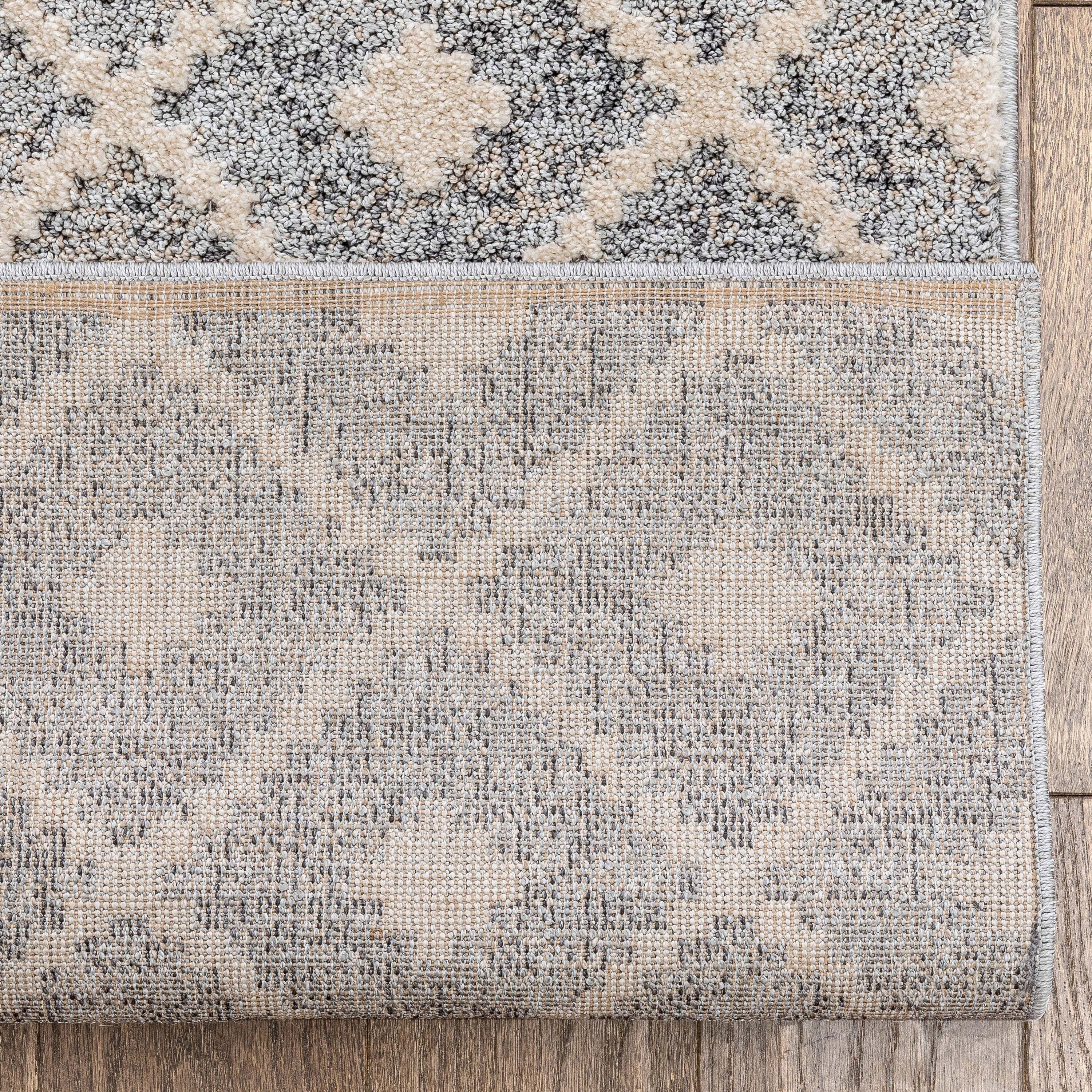 Tappeto moderno per corridoio e scale, modello Runner Harlow Trellis, su misura