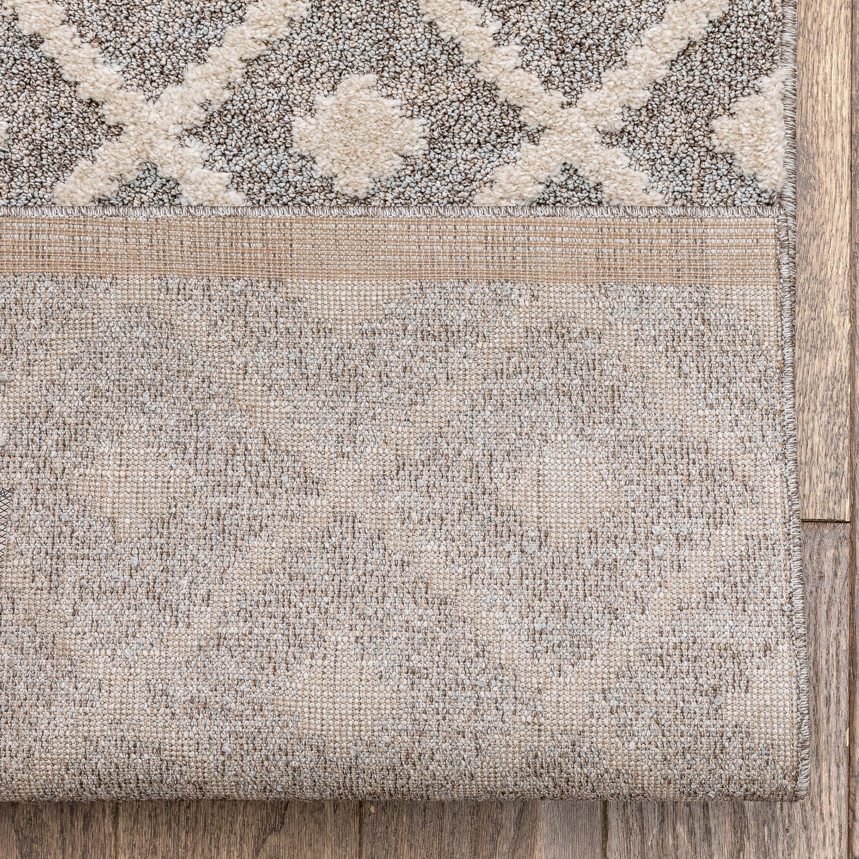 Tappeto moderno per corridoio e scale, modello Runner Harlow Trellis, su misura