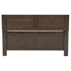 Panca d'ingresso con contenitore ribaltabile in legno Dahlia