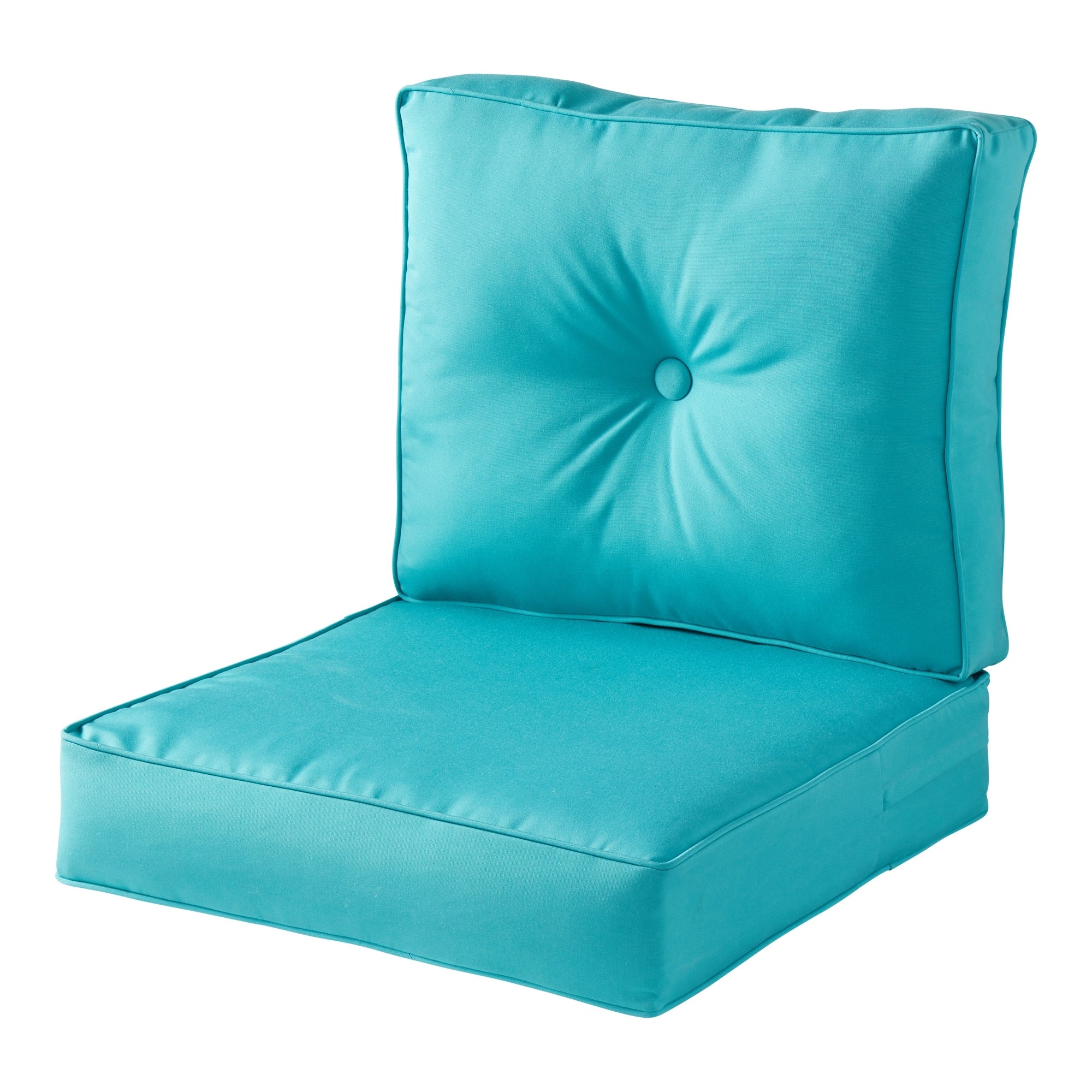 Set di cuscini da esterno Sunbrella Premium da 2 pezzi con seduta profonda