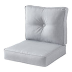 Set di cuscini da esterno Sunbrella Premium da 2 pezzi con seduta profonda