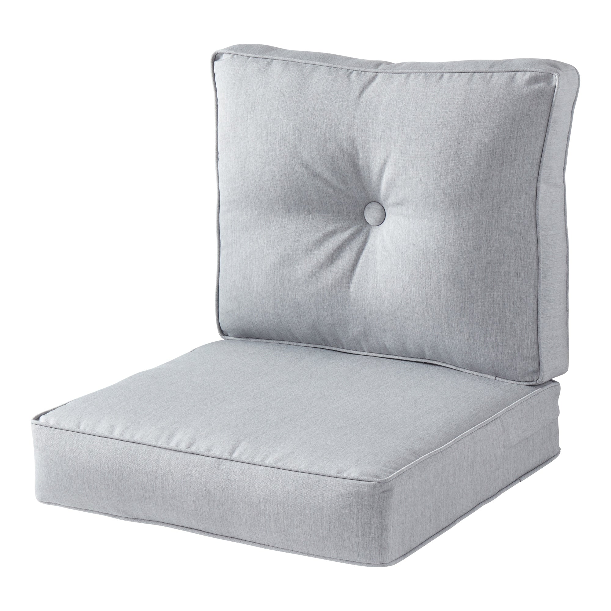 Set di cuscini da esterno Sunbrella Premium da 2 pezzi con seduta profonda