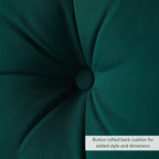 Set di cuscini da esterno Sunbrella Premium da 2 pezzi con seduta profonda