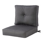 Set di cuscini da esterno Sunbrella Premium da 2 pezzi con seduta profonda