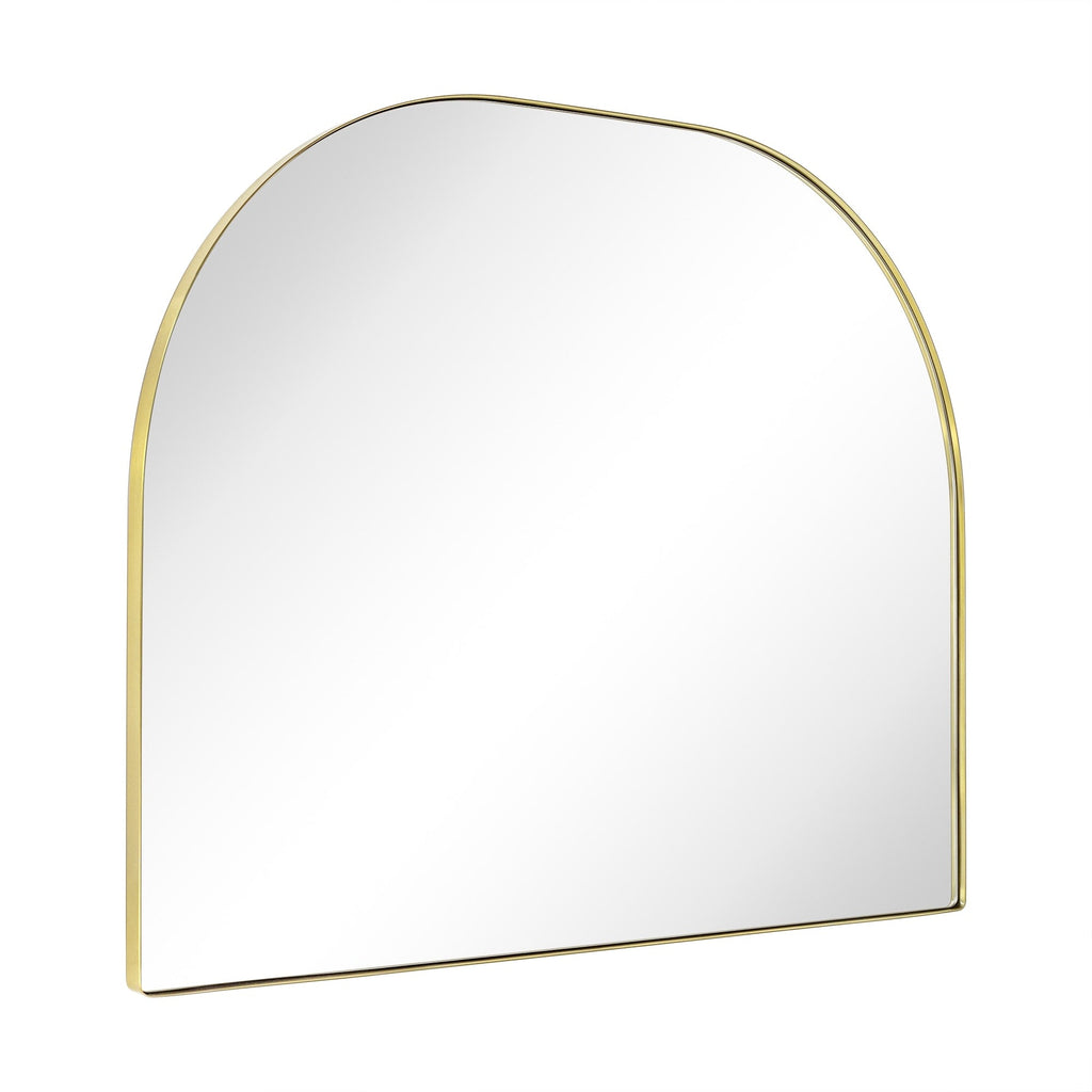Specchio ad arco grande Dezerae TEHOME per camino, 40'' L x 32'' A