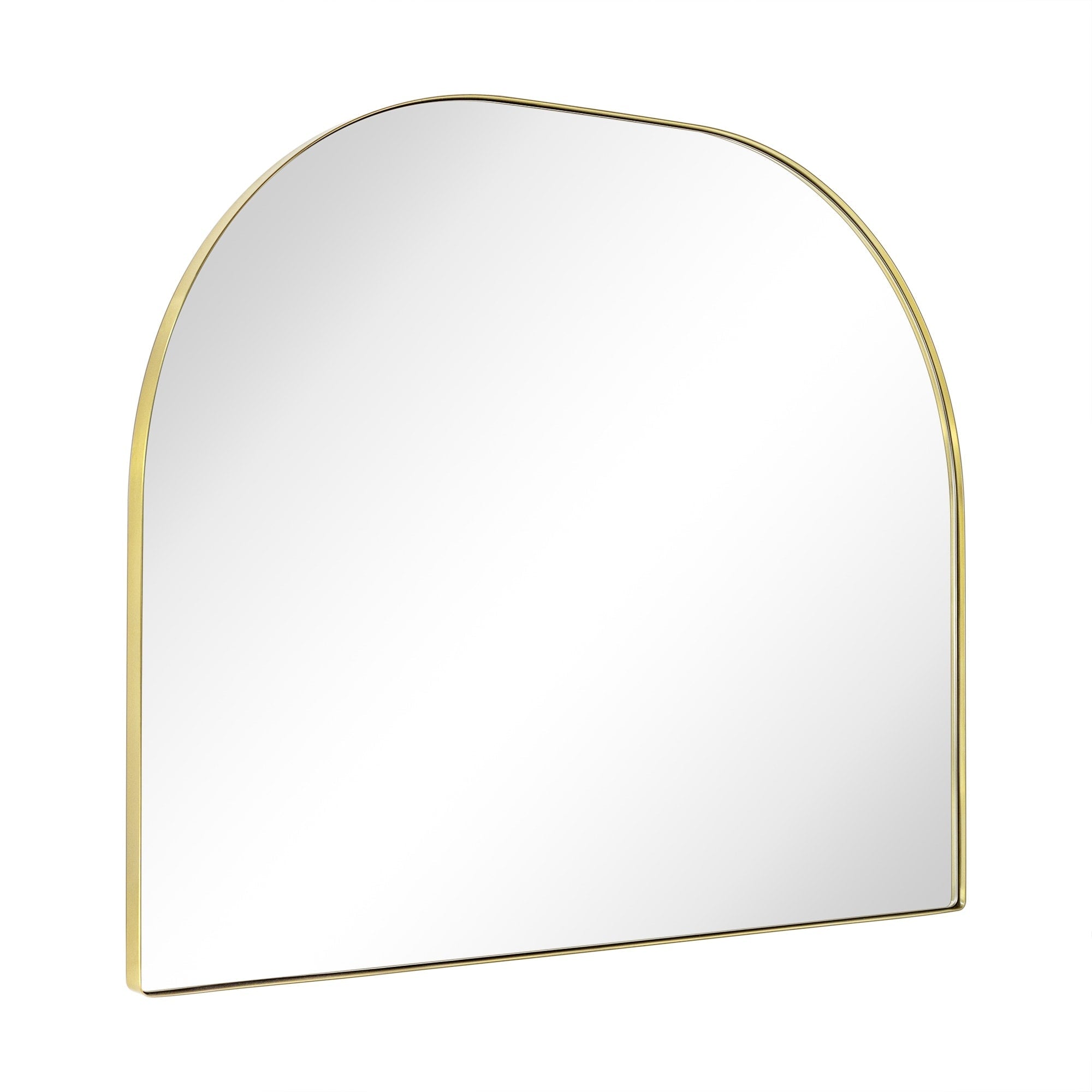 Specchio ad arco grande Dezerae TEHOME per camino, 40'' L x 32'' A